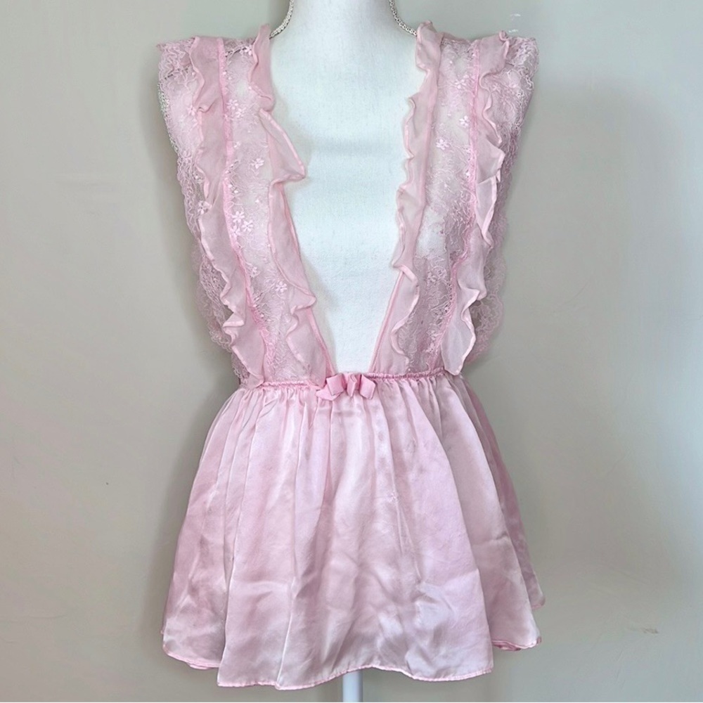 Victoria’s Secret Silk Babydoll Top